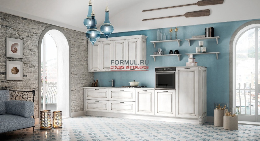 Кухня Berloni Athena Bianco Zinco